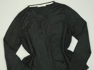 czarne t shirty damskie w serek: Knitwear, George, 4XL (EU 48), condition - Very good