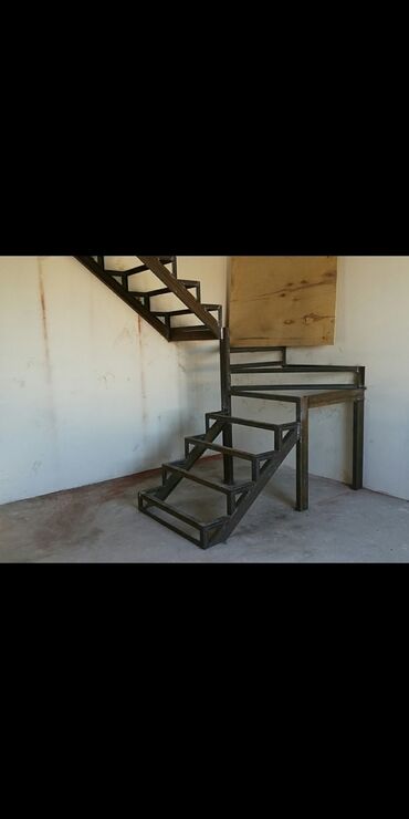 Лестницы: Изготавливаем каркас лестницы из металла : - чертеж лестницы -