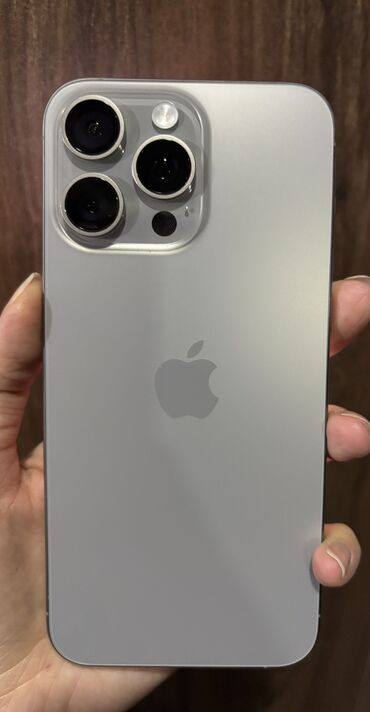 iphone 15 adapter qiymeti: IPhone 15 Pro Max, 512 GB, Natural Titanium, Sənədlərlə