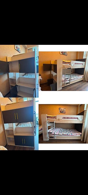 Oğlan və qız üçün, İşlənmiş, Çarpayı, Matras ilə, Siyirməli