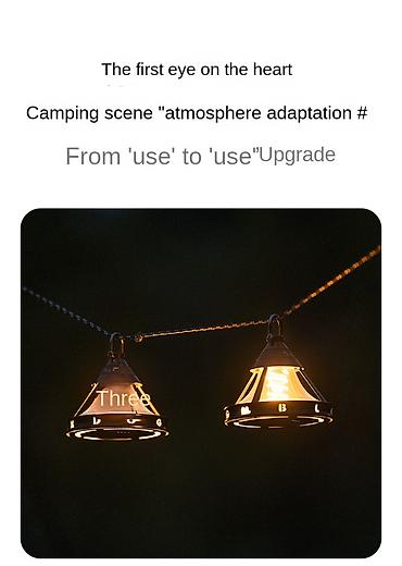 smart light фонарь: Портативный кемпинговый светильник-лампа - Форм-фактор — 3
