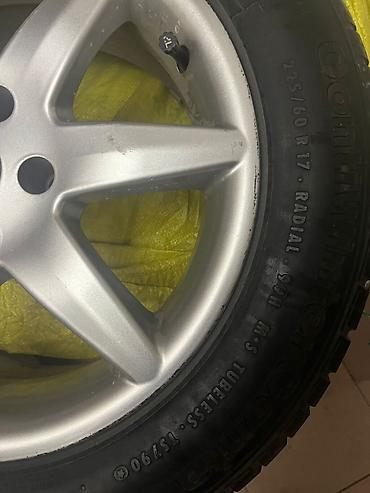 r17 honda: Колеса в сборе 225 / 60 / R 17, Зима, Б/у, Комплект, Внедорожные (АТ/МТ), Литые, отверстий - 5 — 2
