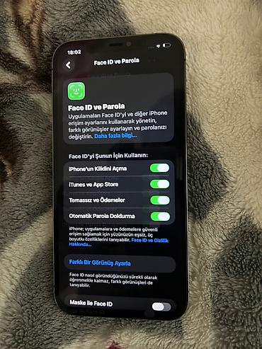 Apple iPhone: IPhone 12 Pro Max, 128 GB, Jet Black, Face ID — 13