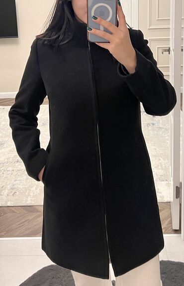 черный пальто: Пальто, S (EU 36), M (EU 38)
