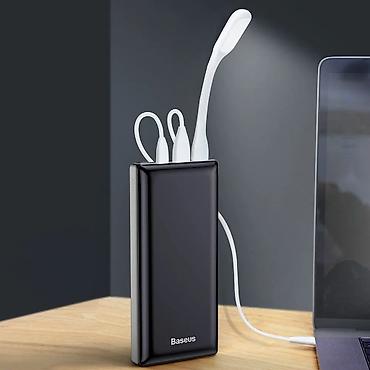 mini tablet: Baseus Mini JA X30 30000mAh 15W Power Bank Yüksək tutumlu portativ — 1