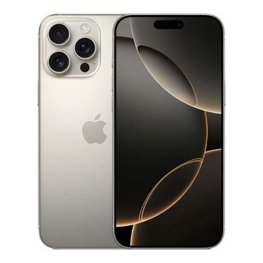 купить айфон 11 про макс в бишкеке: IPhone 16 Pro Max, Колдонулган, 256 ГБ, Natural Titanium, Заряддоочу түзүлүш, Куту, 100 %