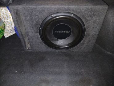 Dinamiklər və sabvuferlər: Pioneer 12″ woofer, 400w rms/1400w