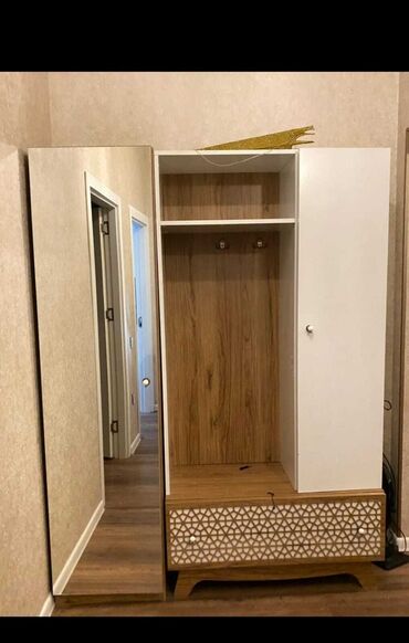 i̇ki mərtəbəli çarpayı ikinci el: Açılan, 2 qapılı Düz dolab, Dəhliz dolabı