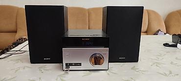 Музыкальные центры: Sony mini hi-fi mikrosistem - Kompakt 2.0 stereo quruluşu: iki ayrı — 1