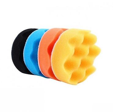 muzika za kola: SET 4 RELJEFNA SUNDJERA FI 100MM | Set 4 kom reljefna sundjera — 2