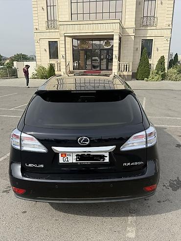 Унаа сатуу: Lexus RX: 2011 г., 3.5 л, Автомат, Гибрид, Кроссовер — 2