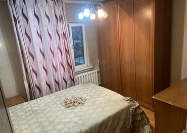 квартиры в бишкеке на долгий срок: 3 комнаты, С мебелью полностью