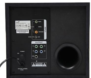 Audio: Genius GX SW-G5.1 3500: мощная система 5.1 для геймеров Громкая и — 7