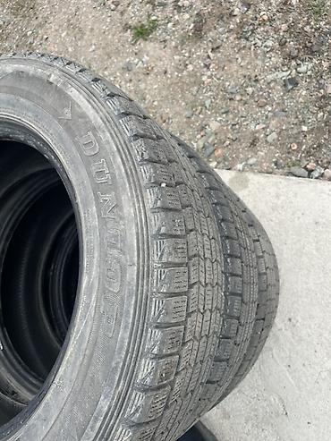 porter 4x4: Шины 225 / 65 / R 17, Зима, Б/у, Комплект, Внедорожные (АТ/МТ), Япония, Dunlop — 2