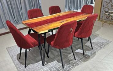 Кухонные столы и стулья: Кухонный стол и стул, Новый, В рассрочку, Бесплатная доставка, цвет - Зеленый at lalafo.kg — 7 Кухонные столы и стулья: Кухонный стол и стул, Новый, В рассрочку, Бесплатная доставка, цвет - Зеленый — 7