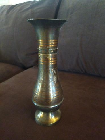 bagema vaz: Mis vaz – əl işi dekorativ suvenir - Material: bərk mis - Rəng və — 1