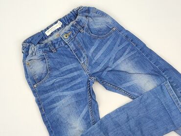 jeansy z dziurami chłopięce: Jeans, Lindex, 10 years, 134/140, condition - Very good