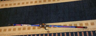 Ovçuluq və balıqçılıq: DOLPHIN 4.20m surf casting tesdi 100-300 barabanda Fire Star 16+1