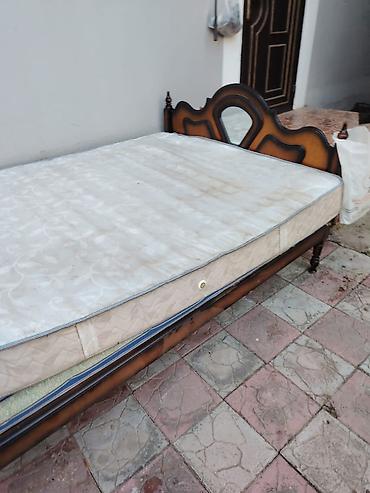 İşlənmiş, İkinəfərlik çarpayı, Matras ilə lalafo.az -da İşlənmiş, İkinəfərlik çarpayı, Matras ilə
