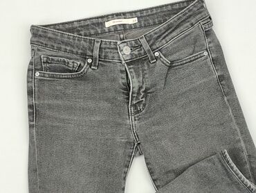 spódnice jeansowe z przetarciami czarne: Jeans, 2XS (EU 32), condition - Good