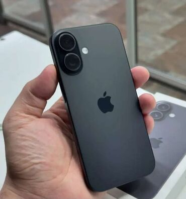 Samsung: IPhone 16, 128 GB, Black Titanium, Zəmanət, Barmaq izi, Simsiz şarj