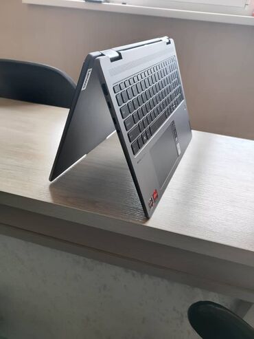 ideapad yoga: Ноутбук, Lenovo, 8 ГБ ОЗУ, AMD Ryzen 5, 16 ", Б/у, Для несложных задач, память SSD