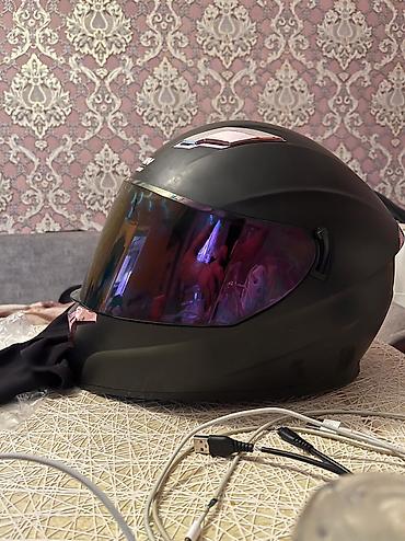 moped matoru: Cox dozumlu kaskdi vid fasonuda eladi her motoynan rengi tutur vizor — 1