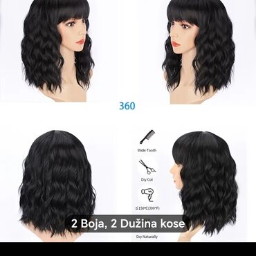 Perike i klipse: Extra kvalitet bez veštačkog sjaja Peru se peglaju feniraju šišaju i — 2