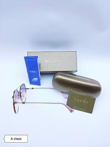 Eynəklər: Qadın eynəkləri "Gucci" 🔸️Marka: "Gucci"🔖 🔸️Orqanik şüşə 🔸️Ölkə — 2