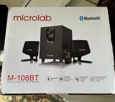 акустические системы от батареек: 🔊 *Продаю акустическую систему Microlab M-108BT (Bluetooth, сабвуфер +