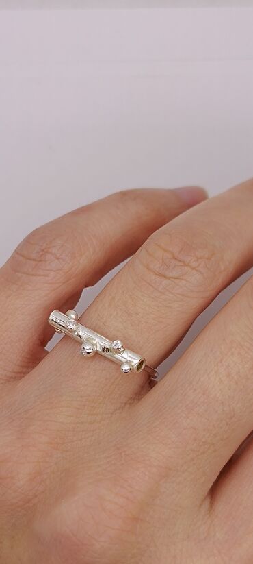 Prstenje: Ženski prsten, Handmade, Materijal: Srebro — 2