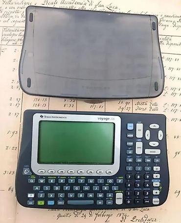 Ostala elektronika: Texas Instruments VOYAGE 200 Graphing Calculator. Flash tehnologija — 4
