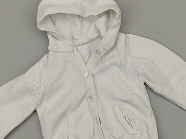 pajacyk niemowlęcy biały: Bluza, 0-3 m, stan - Bardzo dobry