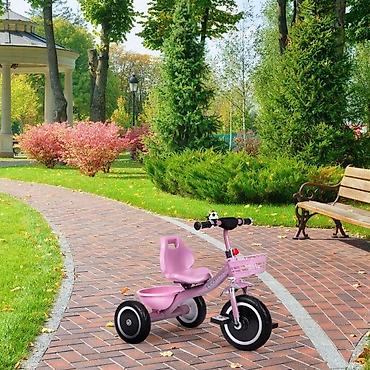 tabla lidl: Tricikl sa korpom ECOTOYS – WQL-1999 PINK-250 Roze dečiji tricikl sa — 3