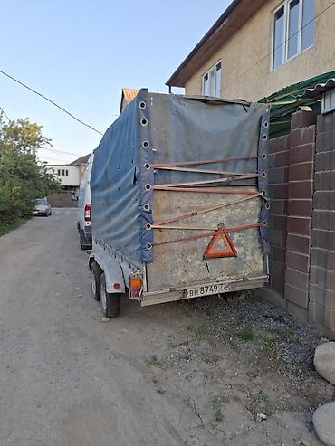 будка тандем: Двухосный прицеп с тентом - Конструкция: металлическая рама и — 2