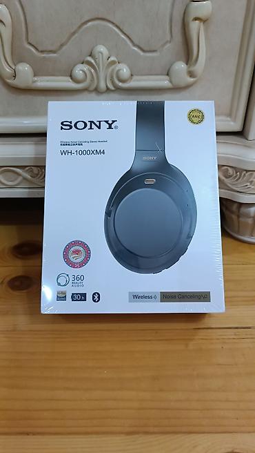 Qulaqcıqlar: Məhsul: Sony WH-1000XM4 simsiz qulaqlıq Xüsusiyyətlər: - Aktiv — 1