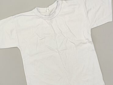 biała bluzka z cekinami: T-shirt, 10 years, 134-140 cm, condition - Perfect