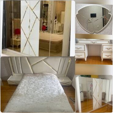 Divan və kreslo dəstləri: *YATAQ mebeli :-TƏCİLİ SATILIR*‼️ QİYMƏT:-1050₼ Yaxşı vəziyyətdədir