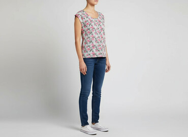 bluzka azteckie wzory: Women`s T-shirt, size M