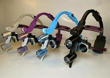 Другие медицинские товары: Распродажа - Бестеневой налобный осветитель с бинокулярами, линзы — 9