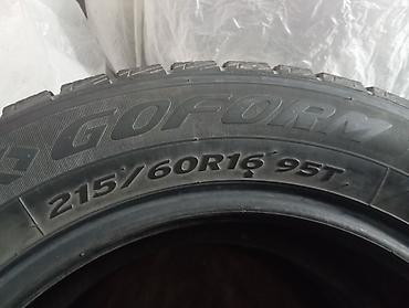 r16 c: Шины 215 / 60 / R 16, Зима, Б/у, Пара, Легковые, Китай, Goform — 2