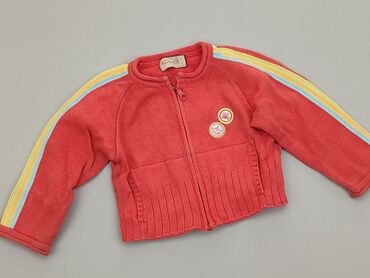 bluzka w paski czerwone: Bluza, 0-1 m, stan - Dobry