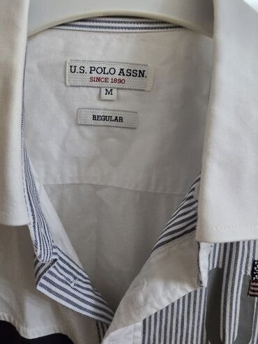 şalvar köynək: Köynək, U.S. Polo Assn, M (EU 38), rəng - Ağ