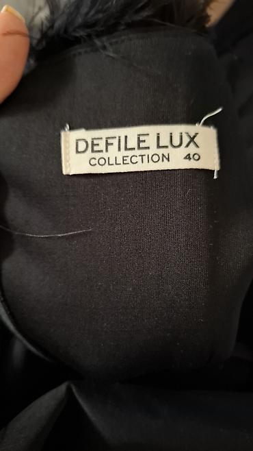 kask satis: Məhsul: Defile Lux Collection – Qara Ölçü: 40 (etiketdə göstərilib) — 2