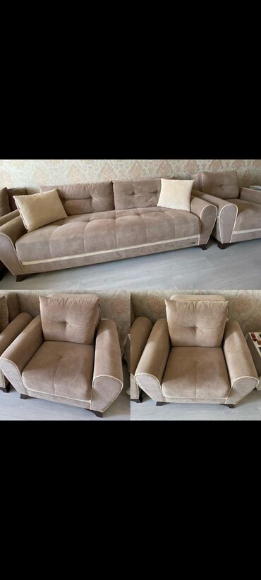 saloğlu mebel divanlar: İşlənmiş, Divan, 2 kreslo, Bazalı, Açılan