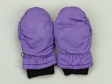 czapka zimowa niemowlęca z pomponem: Rękawiczki z jednym palcem, Damskie, stan - Dobry