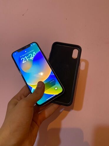 Çəngəllər: IPhone X, 256 GB, Gümüşü, Face ID