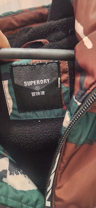 waikiki dukserice muske: Muška zimska jakna Superdry – kamuflažni print - Debelo, prošiveno — 3