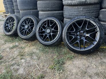 подголовник на лексус: Куйма Дисктер R 18 AMG, Комплект, тешиктери - 5, Колдонулган