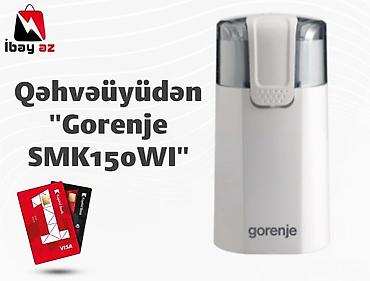 İçki texnikası: "Gorenje SMK150WI" qəhvə üyüdən — 2